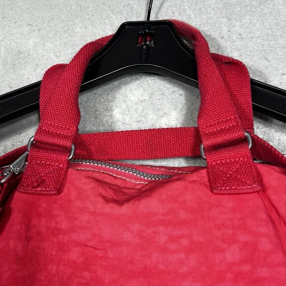 Vintage Y2K Kipling Crossbody Messenger Style Shoulder Hand Bag Keychain Red Pk - Picture 2 of 11